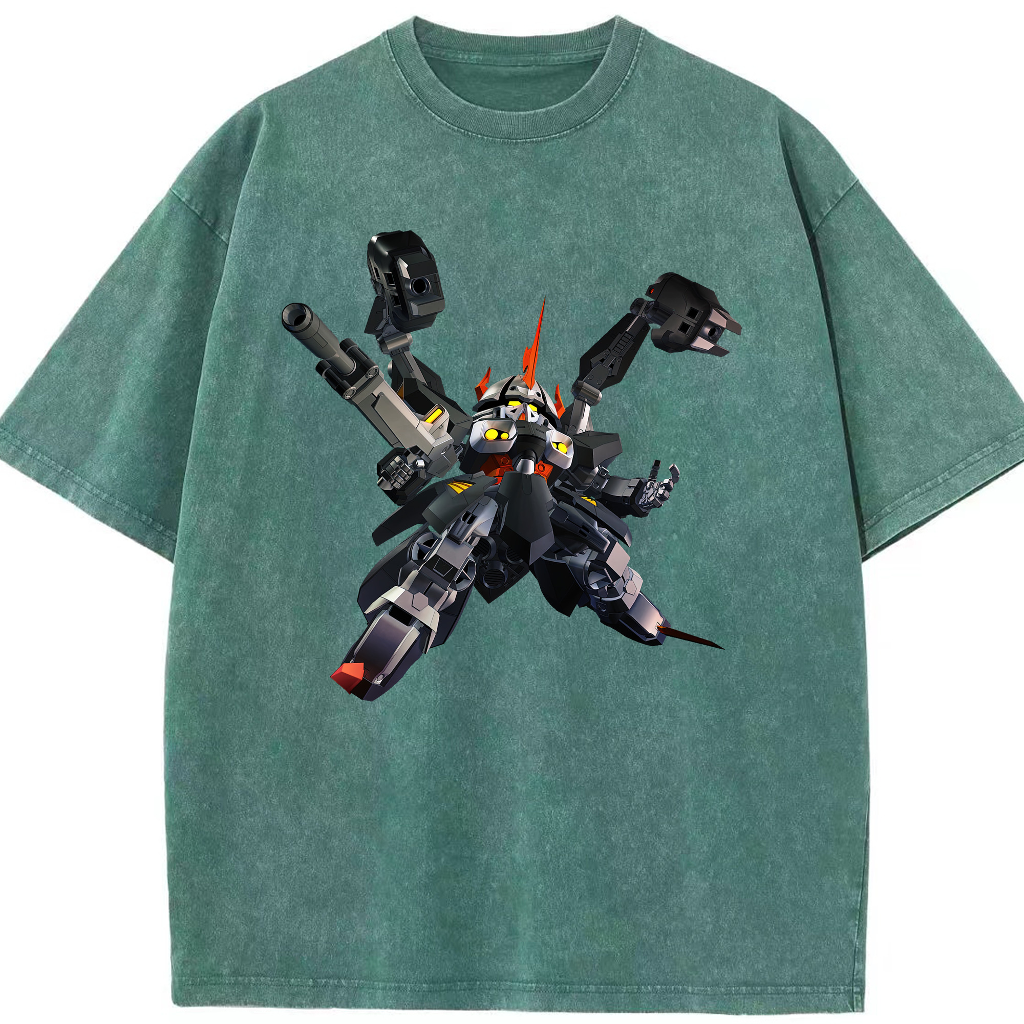 （画像用） 機動戦士ガンダム Mobile Suit Gundam 綿100% ヴィンテージ風 半袖Tシャツ（フロントプリント）